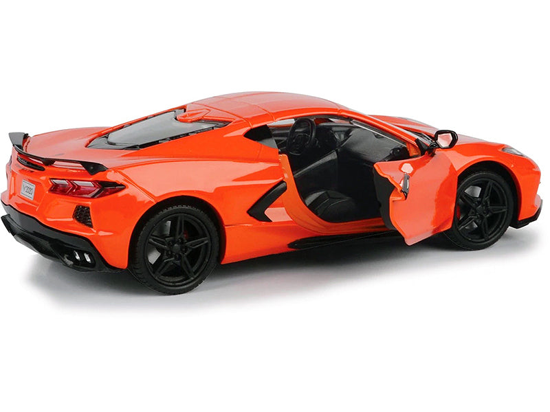 2020 Corvette C8 Stingray Orange "Timeless Legends" 1/24 Diecast