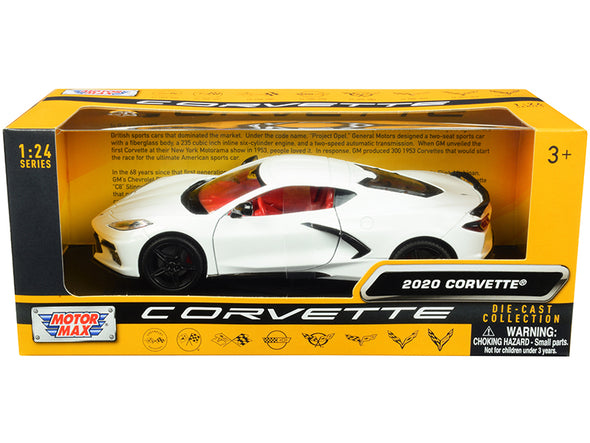 C1-C8 Corvette Generations 1/24 Diecast Set "History of Corvette" by Motormax