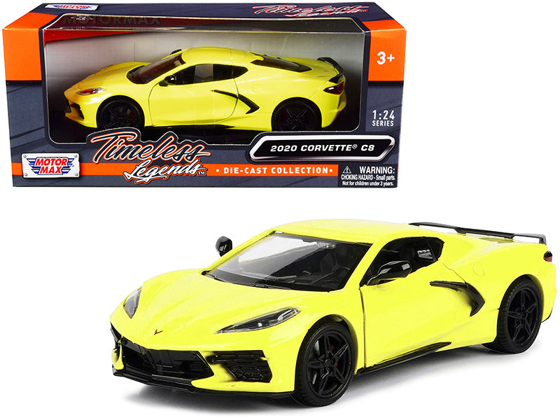 2020-corvette-c8-stingray-yellow-timeless-legends-1-24-diecast