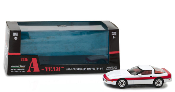 1984 Chevrolet Corvette C4 "The A Team" 1/43 Diecast - [Corvette Store Online]