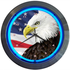 american-flag-and-bald-eagle-neon-clock