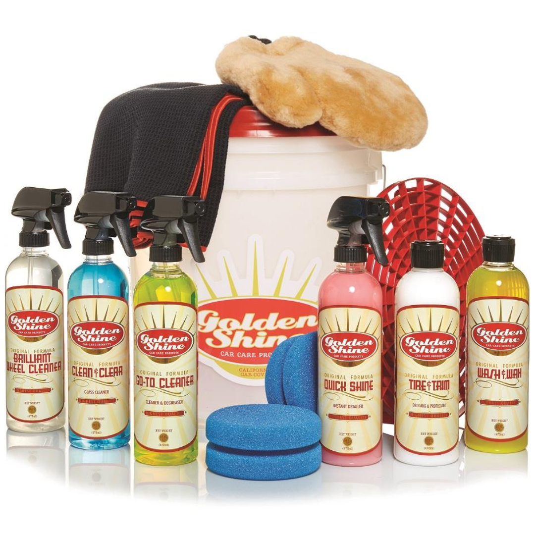 Golden Shine Premium Car Wash Kit Corvette Store Online
