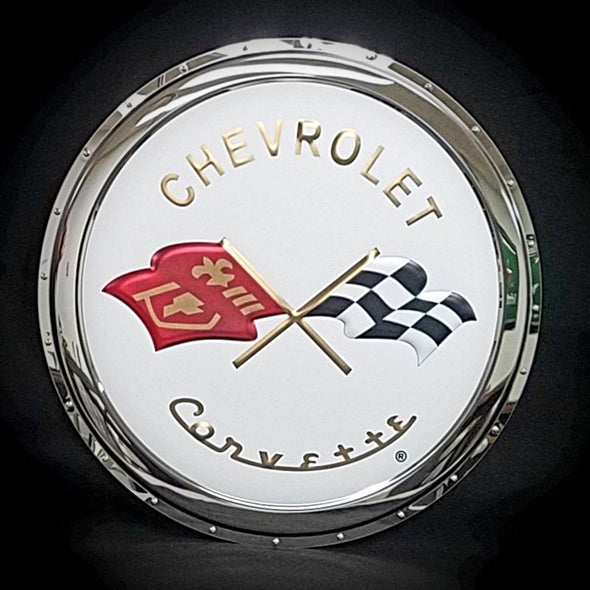 Corvette C2 Badge Metal Sign
