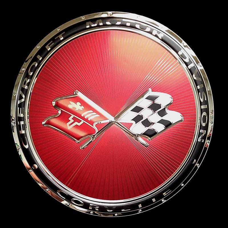 Corvette C3 Badge Metal Sign