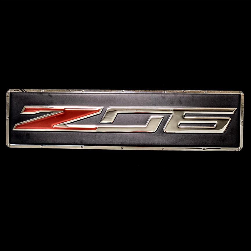 corvette-c7-z06-metal-sign