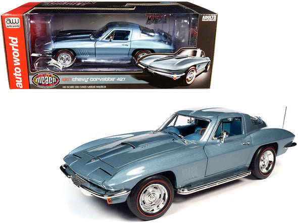 1967-corvette-427-hardtop-elkhart-blue-metallic-w-blue-interior-1-18-diecast