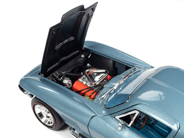 1967-corvette-427-hardtop-elkhart-blue-metallic-w-blue-interior-1-18-diecast