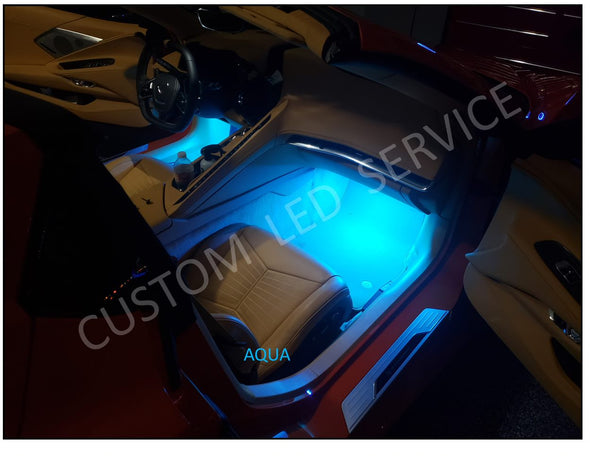 C8 Corvette Footwell LED Lighting Kit