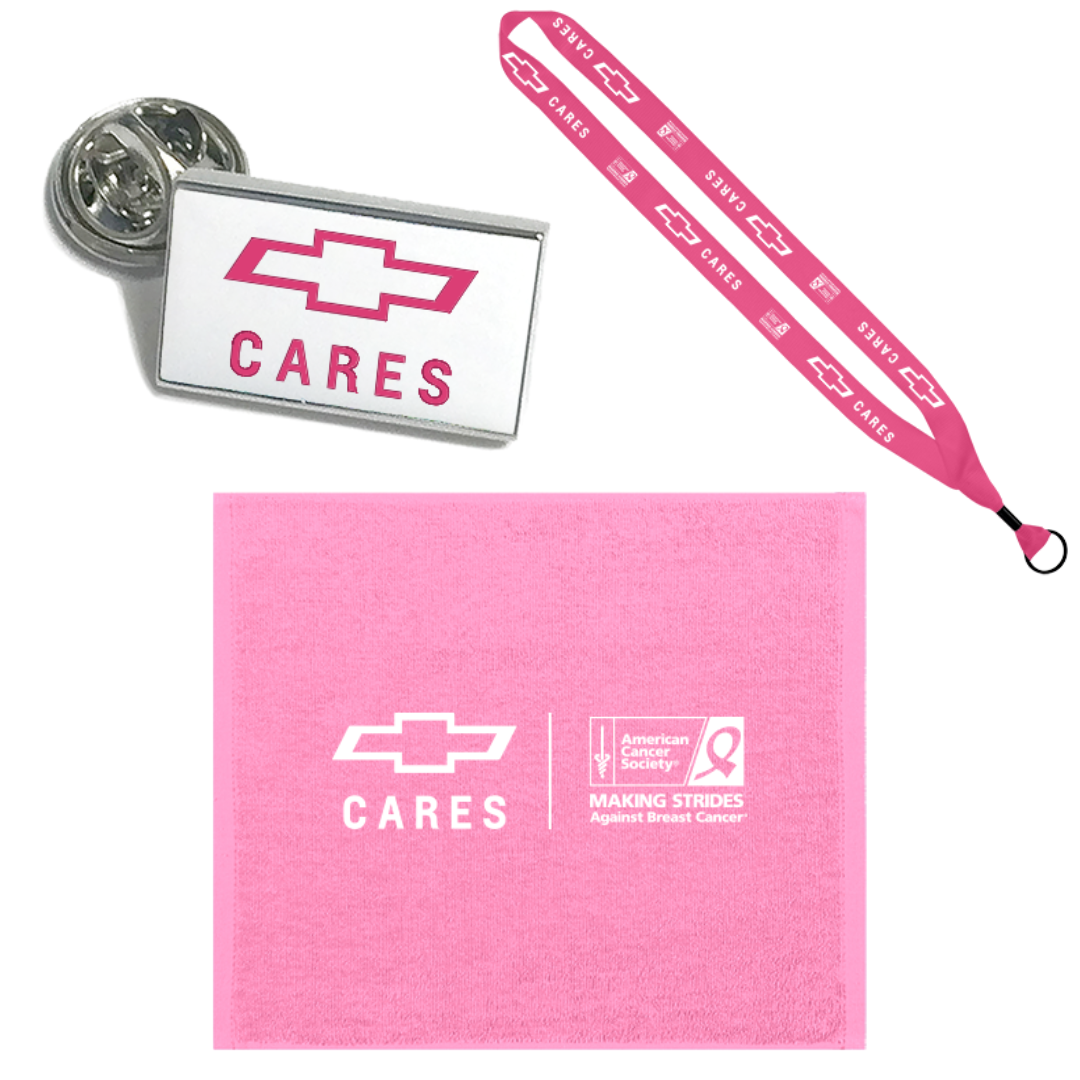 Chevy Cares Breast Cancer Awareness Spirit Bundle