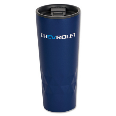 Blue Chevrolet EV Insulated Tumbler