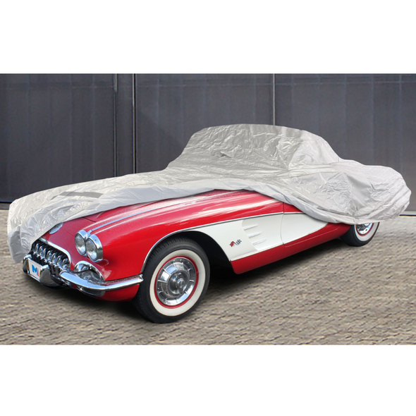 C1 Corvette Collector-Fit Car Cover and TireRest Bundle