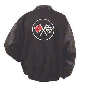 C2 Corvette Varsity Jacket / Lamb Sleeves - [Corvette Store Online]