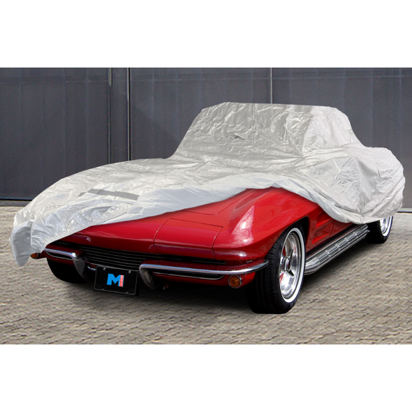 C2 Corvette Collector-Fit Car Cover and OC Sun Shade Bundle