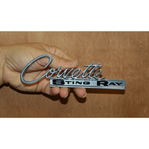 c2-corvette-stingray-emblem-steel-sign
