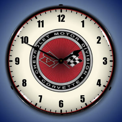 C3 Corvette 1968-1982 Lighted Clock Profile