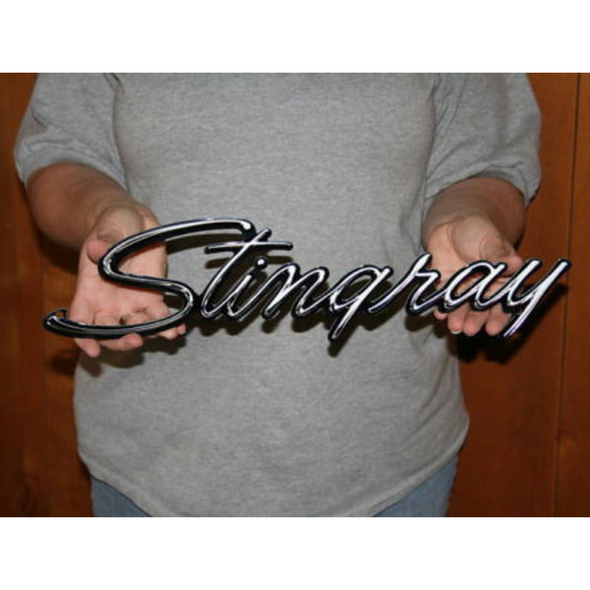 c3-corvette-stingray-script-emblem-steel-sign