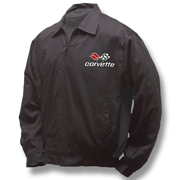 C3 Corvette Black Twill Jacket
