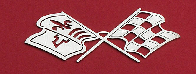 C3 Corvette Christmas / Holiday Ornament - Set of 2