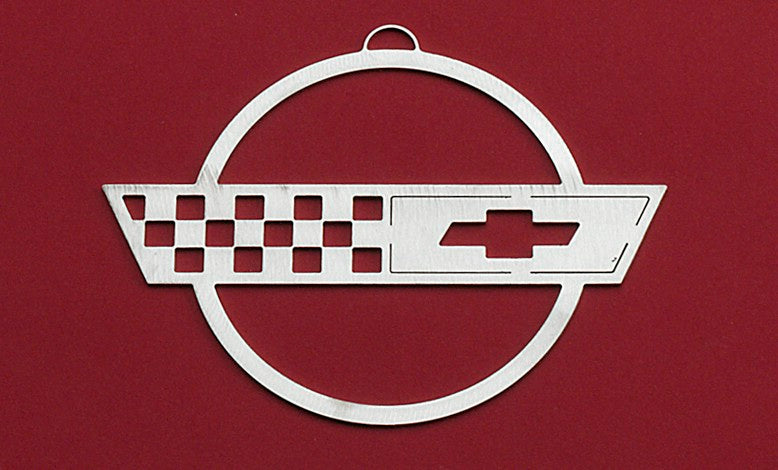 C4 Corvette Christmas / Holiday Ornament - Set of 2