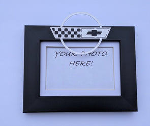 C4 Corvette Emblem Picture Frame