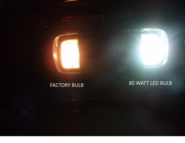 C5 Corvette 80 Watt Reverse Lights LED Lighting Kit