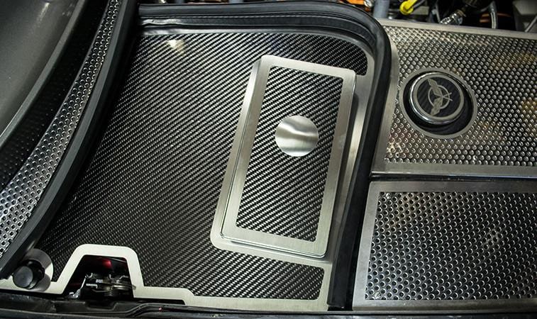 C5 Corvette Battery / Fuse Box Cover - Carbon Fiber