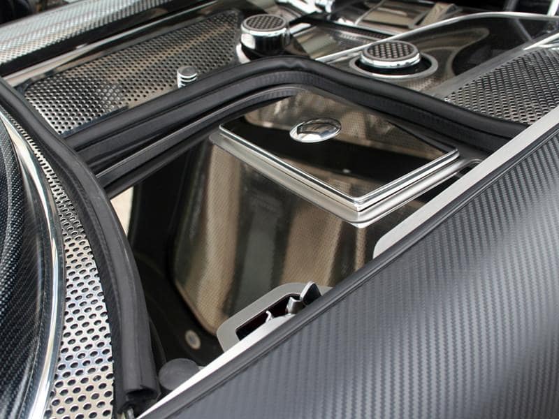 C5 Corvette Battery / Fuse Box Cover - Polished Stainless Steel