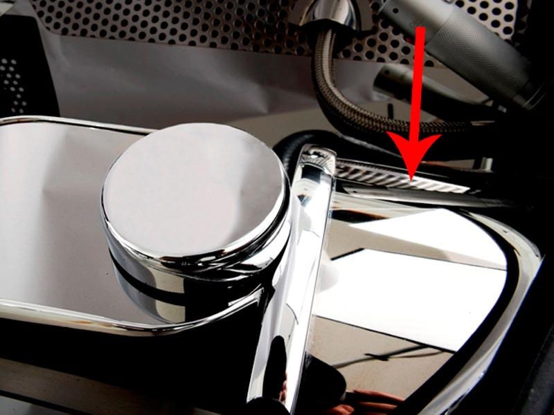 C5 Corvette Brake Booster Cover - Polished Stainless Steel