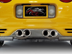 C5 Corvette Corsa Quad Round Pro Exhaust Filler Panel | 1997-2004