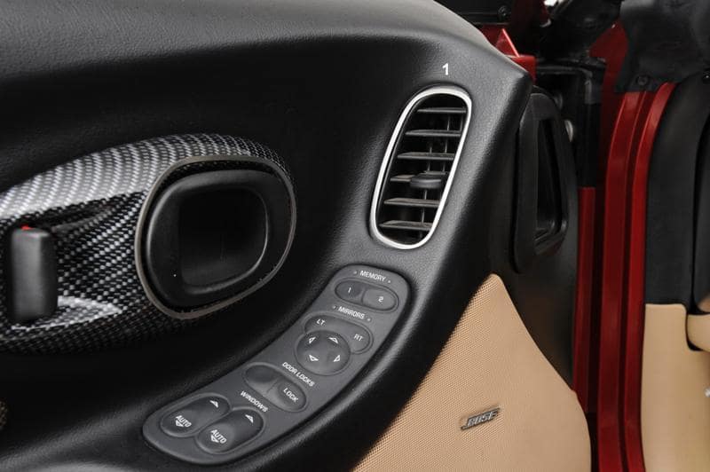 C5 Corvette Dash Bezel Kit Brushed Stainless Corvette Store Online