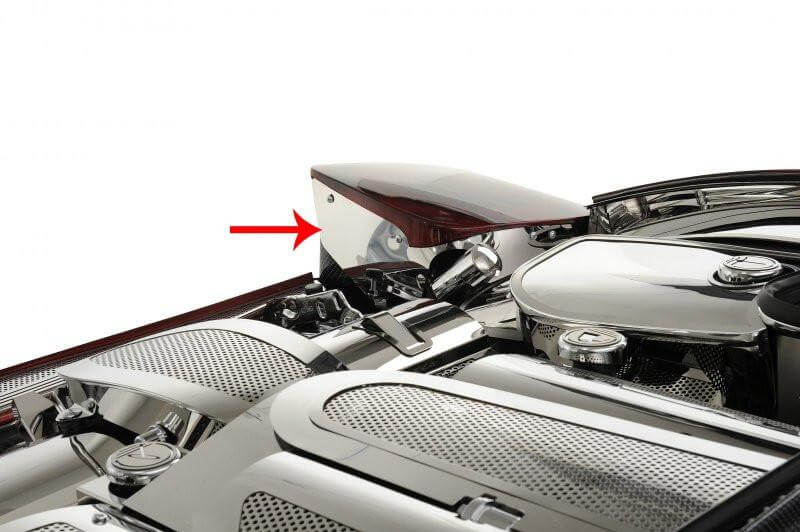 C5 Corvette Deluxe Headlight Buckets - 2Pc Polished Stainless Steel