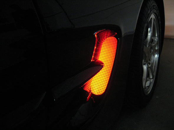 C5 Corvette Fender Cove Color Changing RGB LED Lighting Kit