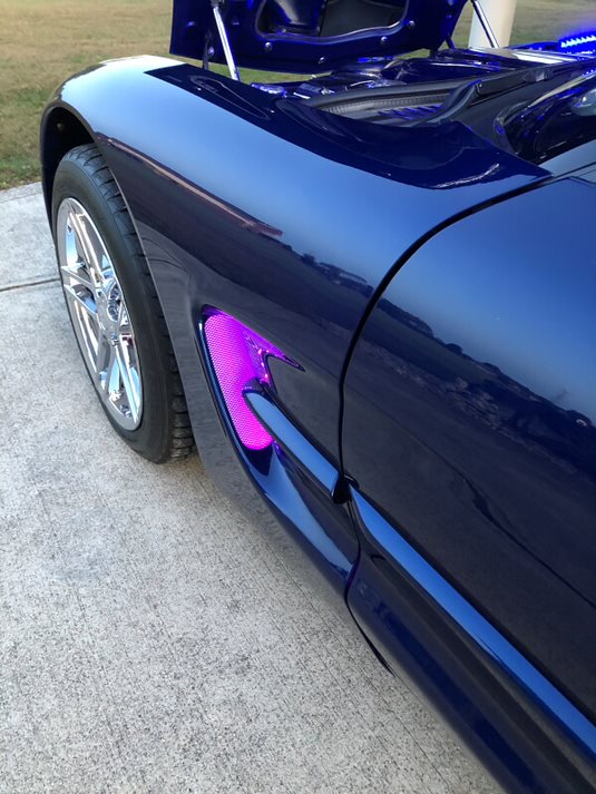 C5 Corvette Fender Cove Color Changing RGB LED Lighting Kit