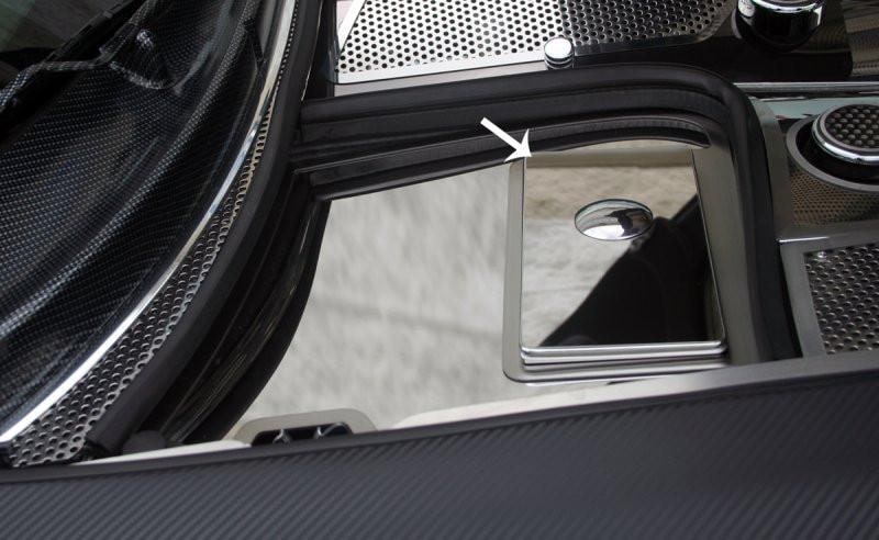 C5 Corvette Fuse Box Cover - Polished Stainless Steel
