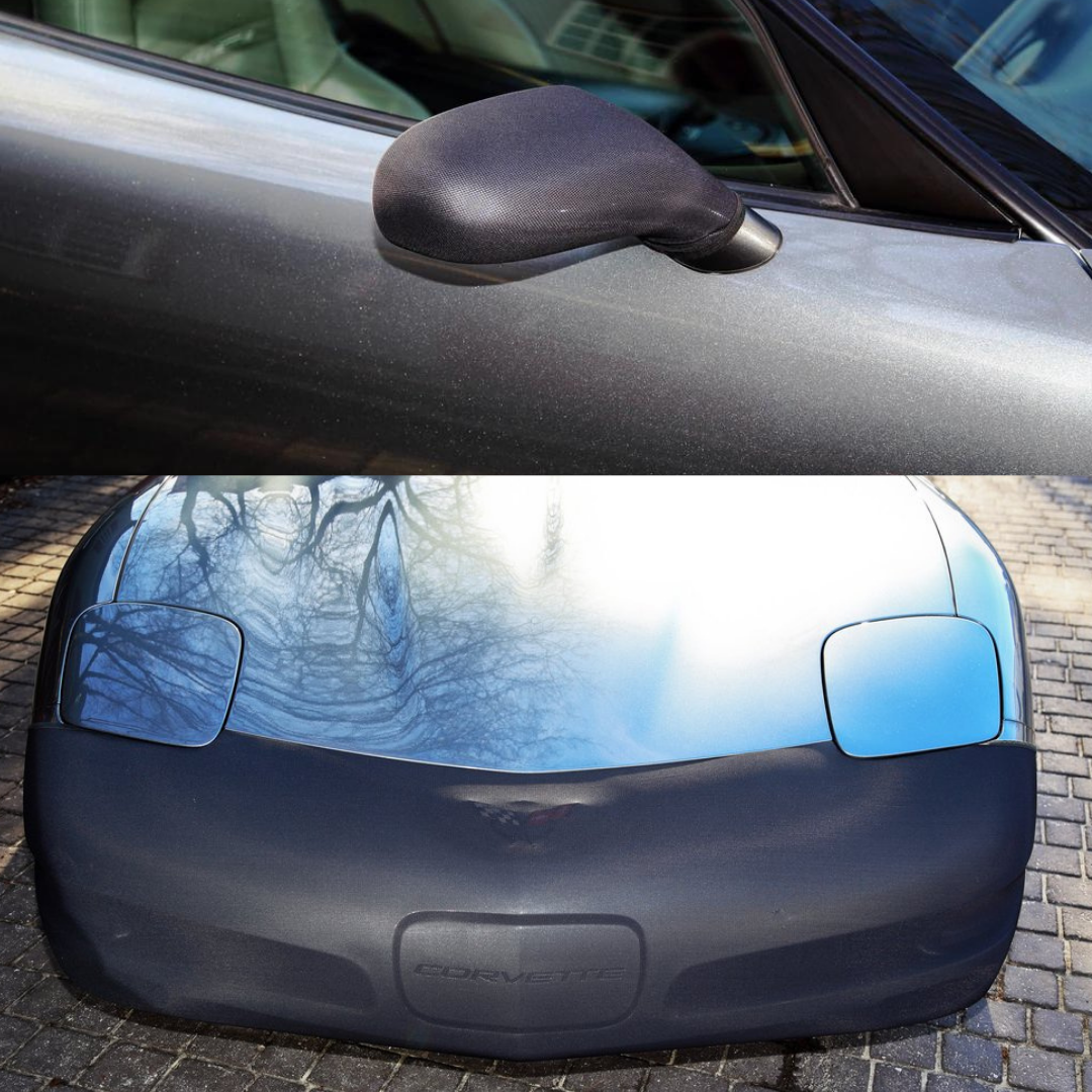 C5 Corvette NoviStretch™ Front End Mask Cover and Mirror Cover Bundle