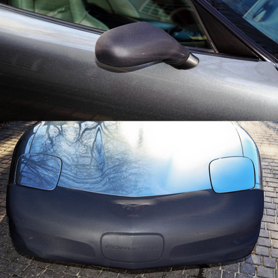 C5 Corvette NoviStretch™ Front End Mask Cover and Mirror Cover Bundle