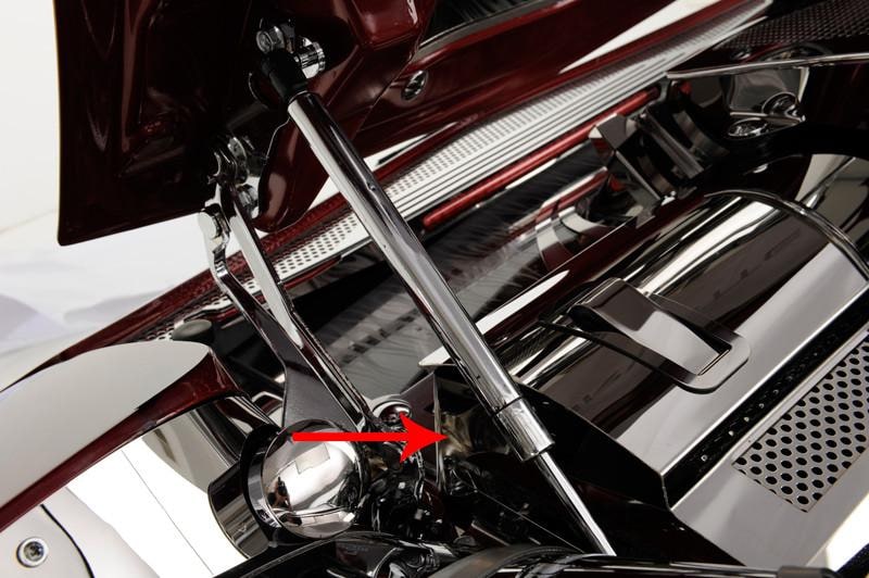 Radiator end outlet caps