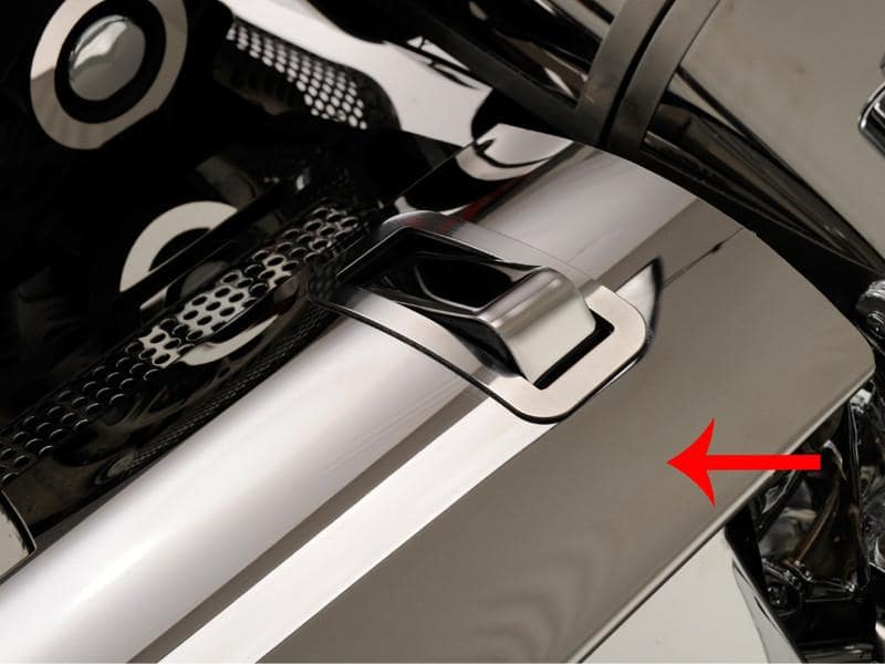 C5 Corvette Radiator Cover Polished Stainless Steel