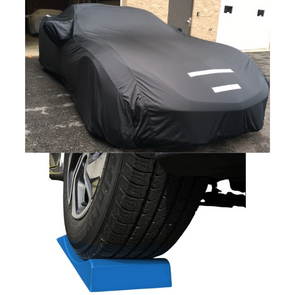 C5 Corvette Select-Fleece Car Cover and TireRest Bundle