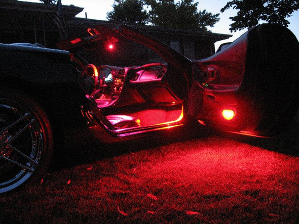 C5 Corvette Footwell & Under Door Puddle LED Lighting Kit