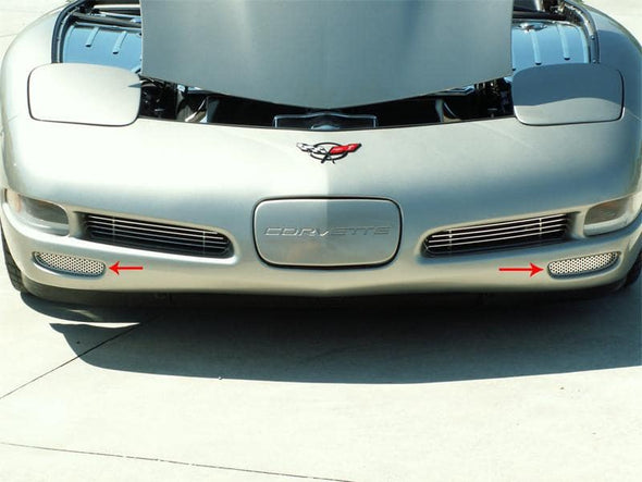 2004 corvette front store license plate cover