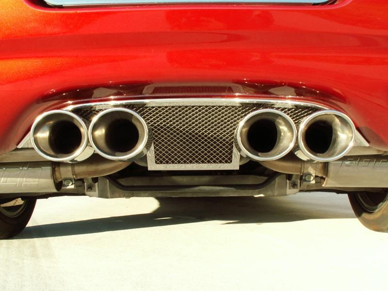C5 Corvette Laser Mesh Exhaust Filler Panel | 1997-2004