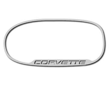 C5 Corvette Side View Mirror Trim | 2pc | Corvette Script