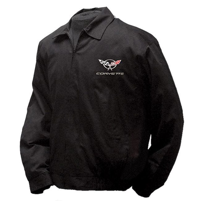 C5 Corvette Black Twill Jacket