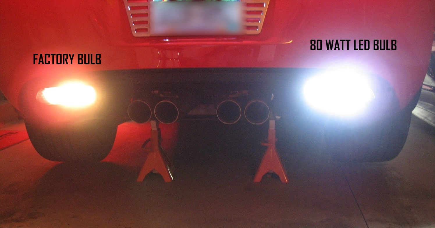 C6 Corvette 80 Watt LED Reverse Lights Corvette Store Online
