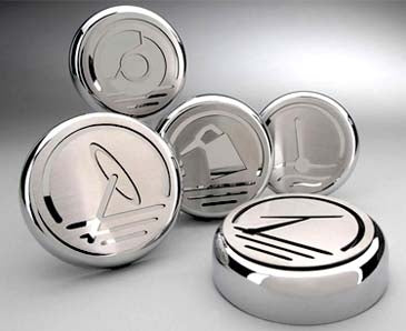 C6 Corvette (Automatic) Executive Series Fluid Cap Cover 5Pc Set