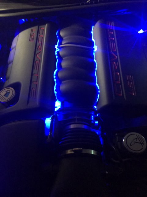 C6 Corvette Coil Cover LED Lighting Kit