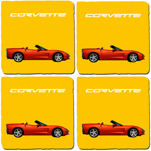 c6-corvette-convertible-stone-coaster-bundle-set-of-4