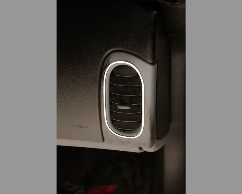 C6 Corvette Dash Trim Kit - 9Pc Polished / Brushed Stainless Steel