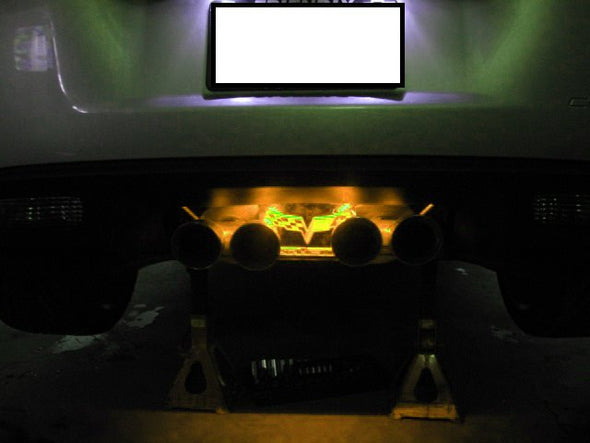 C6 Corvette Exhaust Enhancer Plate LED Lighting Kit